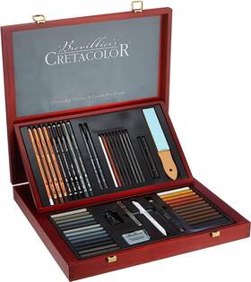 Cretacolor 002592400603 Selection Wood Drawing Set 53 Piece