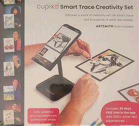 Cupixel 860010330999 Smart Trace Creativity Set Ar Artsmith Tools Included Nib