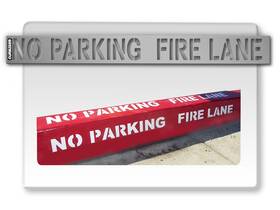 B07dlnv5lk Curb-n-sign Fire Lane Stencil 4in No Parking Reusable Plastic Usa