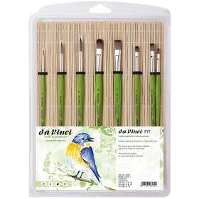 5329 Da Vinci Brushes Student Brush Set Black 8 Each