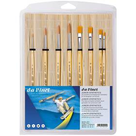 5371 Da Vinci Brushes Student Brush Set Black 8 Each