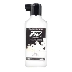 D160181011 Daler Rowney Daler-rowney Fw Acrylic Ink Bottle White - Versatile Draw Inch .. Fast Ship
