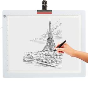 Ledlghtbxa3 Dasher Products Led Tracing Light Box 19 Inch Ultra-thin Pad With Adjustable Brightness I