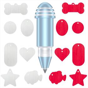 Db0301 Dbwhole Engraving Tip For Cricut Joy With 2 Color And 7 Lovely Blank Tags Shape Of Do