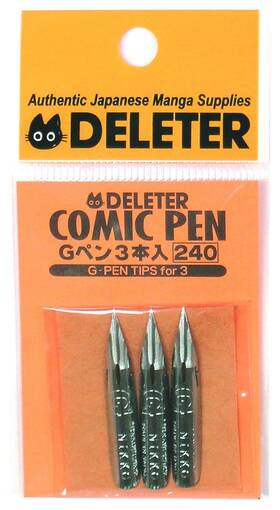 Deleter 933465320061 Comic Pen Nib - G Model Pack Of 3