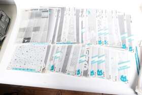 Se-532 Deleter Screentone Screen Tone Sets 88 Pieces 362 253mm Manga Tools Japan