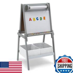 Delta Children B07h371bhb Chelsea Double-sided Storage Easel Paper Roll And Magnets -ideal