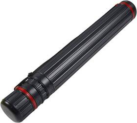 Cea-2116 Dewel Drawing Tube Blueprint Case Telescoping Art Large 1pcs Black