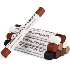 Fq-js-jjl-lb10s-fba-d-1 Dewel Wood Filler Sticks 10 Pcs Furniture Crayons For Scratches Touch Up Wa