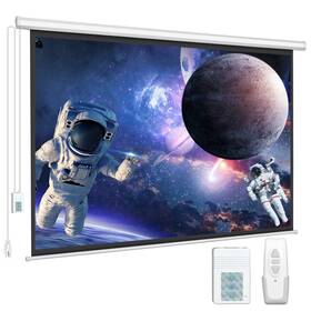 Dinah 701256875922 Motorized Projector Screen - 16 9 4k 3d Hd 100 Inch Electric