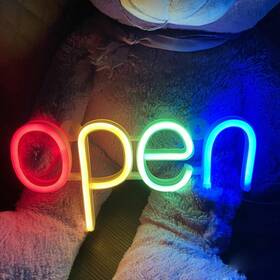 Diocheav0weg83m2 Dioche Led Open Signs For Business High Brightness Sign Neon Light Up Letters