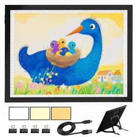 Donpoder 787056740813 A3 Light Board With Stand Diamond Art Tracing Box Drawing L