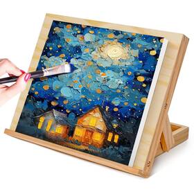 Dw-ea-01 Drawlex Tabletop Easel - For Painting Adjustable Angle Art Easels
