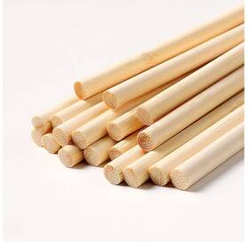 Dt-dr-3 Dtmasao Dt-dr-3/8-48-10 10 Pcs Dowel Rods Wood Sticks Wooden - 3/8 X 48 Inch Unfinished Ba