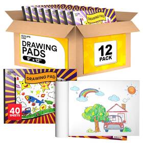 21656 E-clips Usa Sketch Book For Kids Drawing Pad Paper Kid