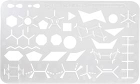 Easyshapes 445052911905 Organic Chemistry Stencil Drawing And Drafting Template
