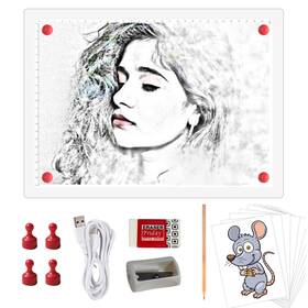 Elice-a4-d26w Elice A4 Rechargeable Led Tracing Light Box Wireless Battery Powered P