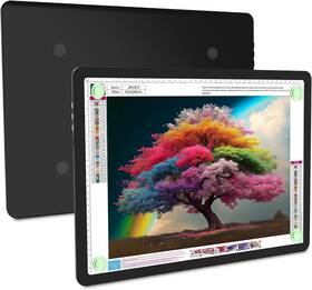 Elice-l-a3 Elice Rechargeable A3 Light Pad With Carry Bag Magnetic Led Board Witl