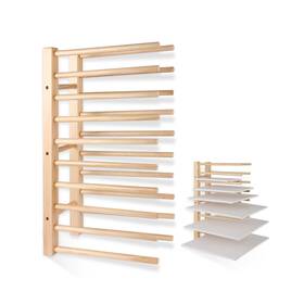 Dxhj-001 Enlisiwte Large Wall-mounted Art Storage Rack Canvas And Drying Ra