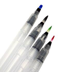 Ercentury 736950150945 Water Coloring Brush Pen Set Length 6.1 Inches Leakproof For Watercolor P