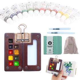 Eresgreat-mpp-2 Eresgreat Mini Watercolor Travel Set Paint Sets M