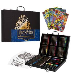 Hp-1115 F&f Stores Ltd Under Warner Bros. License. New Harry Potter Inspiration Art Case Set 130 Pieces- Licensed Wb 2024