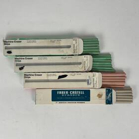 75216 Faber Castell Faber-castell 7 Inch Machine Eraser Strips No. 75 76 79 Soft Please Read