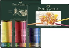 B000c6rhbw Faber-castell Polychromous 60pc Colored Pencil Set In Metal Tin - Pro Art And Blending