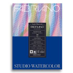71-95030022 Fabriano Studio Cold Press Watercolor Pad 9 X 12 White