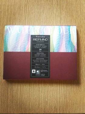 72611824 Fabriano Unbekannt Watercolour Paper Cotton White 18 X 24 0.5 Cm
