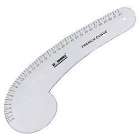 Fr-012 Fairgate Designer Vary Form Curve 12 Ruler Metal Measuring Solid Aluminum By