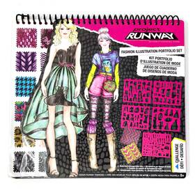 78649 Fashion Angels Project Runway Illustration Portfolio Set