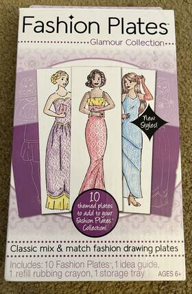 Fashion Plates 819441013018 Glamour Collection Expansion Set 10