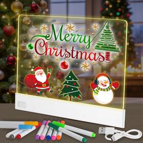 10040744 Fletute Led Note Board 13.7 Inch X10 Lumiboard Drawing For Kids 4 Modes And 7 Color