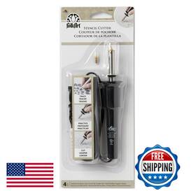 B003w0o790 Folkart Stencil Cutter 34008 Black
