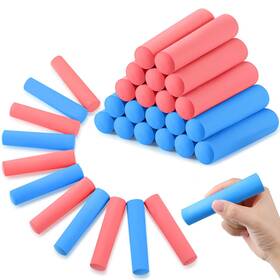 B0cjrh9jzr Fulmoon 40 Jumbo Sidewalk Chalk Set - Non-toxic Washable Outdoor Art For Kids