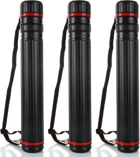 Fviexe 735626102158 3pcs Poster Tube Small With Strap Art And Storage