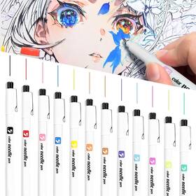 Gcvopton 714684412812 12 Colors Drawing Pens 05 Fine Line Art For Artist Illustration