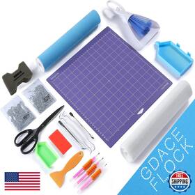 Gdace B08xbkx9x7 Magic Sticky Rhinestone Template - Stencil Adhesive