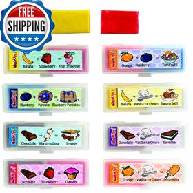 B019j7dmh2 Geddes Raymond 69836 Mash Ups Scented Erasers For Kids Pack Of 24