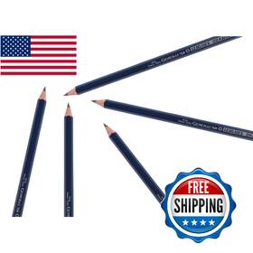 B0042suqf0 Generals Semi-hex Drawing Pencils 6h Hardness Pack Of 12