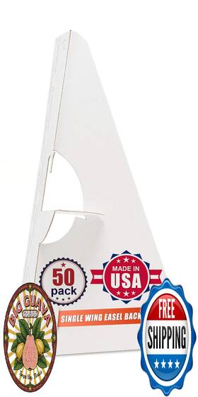 B07dnj77td Golden State Art 12 Inch Self Stick Easel Back Cardboard Stand Single Wing Archi