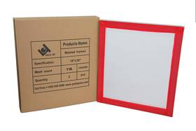 Al1820w110 Goldupusainc Al1820w110/2pk 18 X 20 Inch Pre-stretched Aluminum Silk Screen Printing Frames With 110 Whit