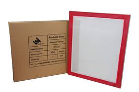 Al2024w110 Goldupusainc Al2024w110/2pk 20 X 24 Inch Pre-stretched Aluminum Silk Screen Printing Frames With 110 Whit