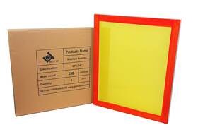 Al2024y230 Goldupusainc Al2024y230/2pk 20 X 24 Inch Pre-stretched Aluminum Silk Screen Printing Frames With 230 Yell