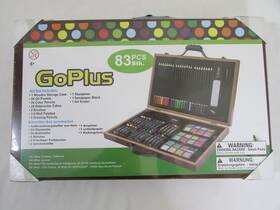 6219524 Goplus Art Set - 83 Piece Pencils Pastels Brushes Etc