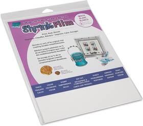 Ksf6-wij Grafix Ink-jet Printable White Opaque Shrink Film - 6-pack 6 Packs