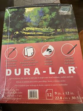 Po4dwo912 Grafix Dura-lar Wet Media Film Sheets
