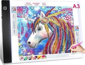 Guiseapue 445044894896 Light Board For Diamond Art Kits Adults Up Tracing Pad