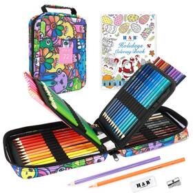 B0d7ptblbf H & B And Art Supplies 72pack Drawing For Adults Kit Holiday
